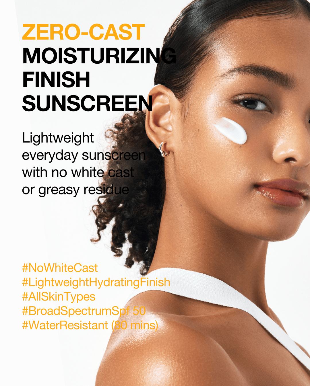 Anua US Sun Care 50 ml Zero-cast Moisturizing Finish Sunscreen