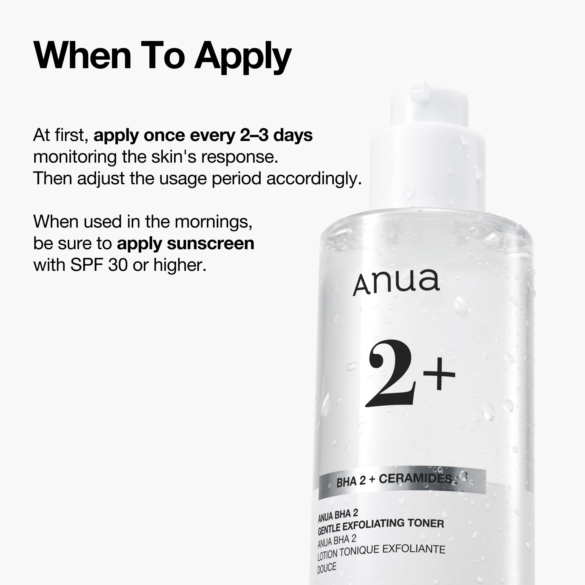 Anua US Toner 150ml BHA 2% Gentle Exfoliating Toner
