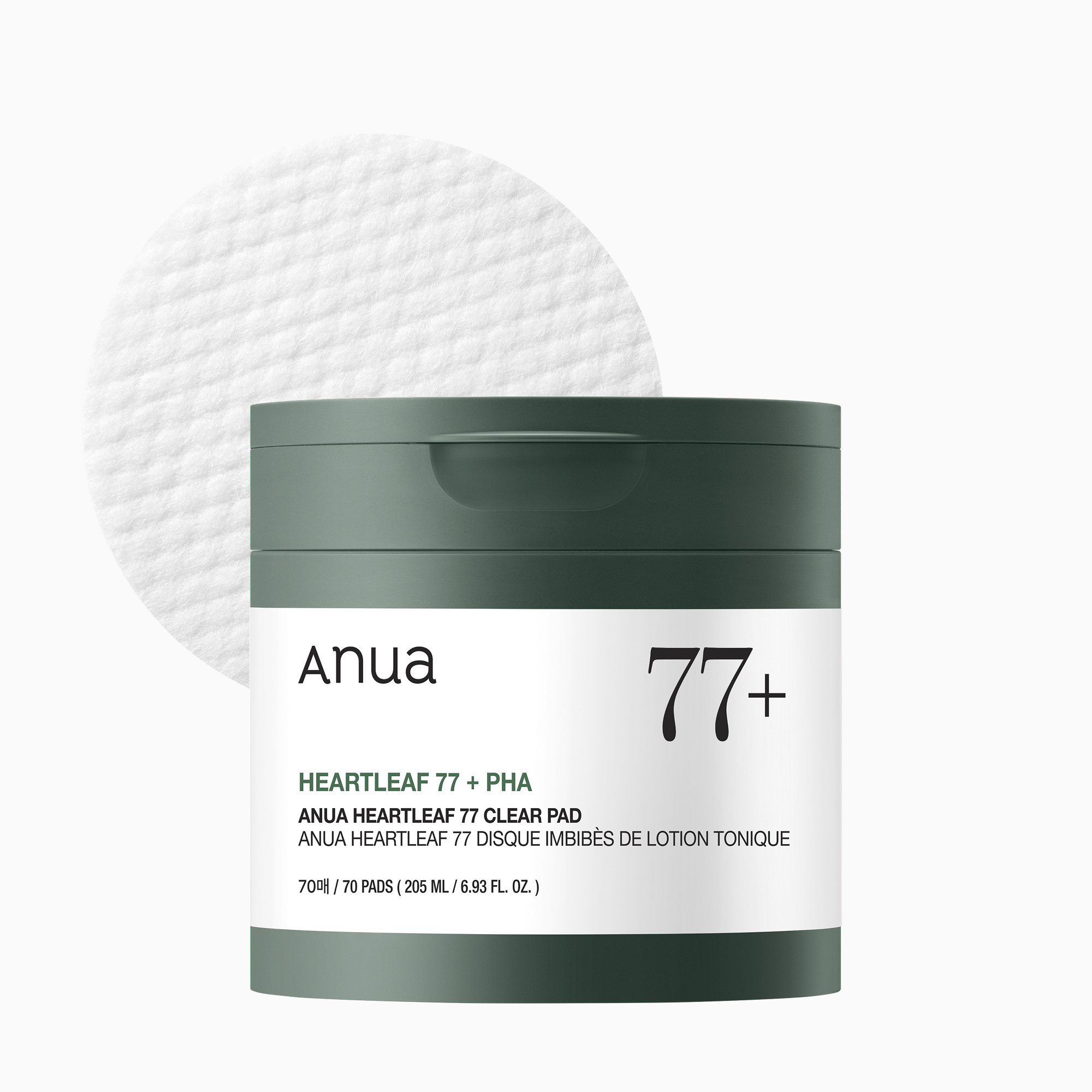 Anua US Toner 160 ml / 70ea Heartleaf 77 Toner Pad
