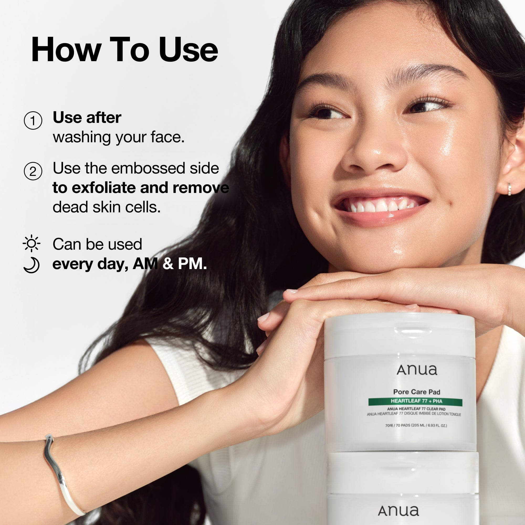Anua US Toner 160 ml / 70ea Heartleaf 77 Toner Pad
