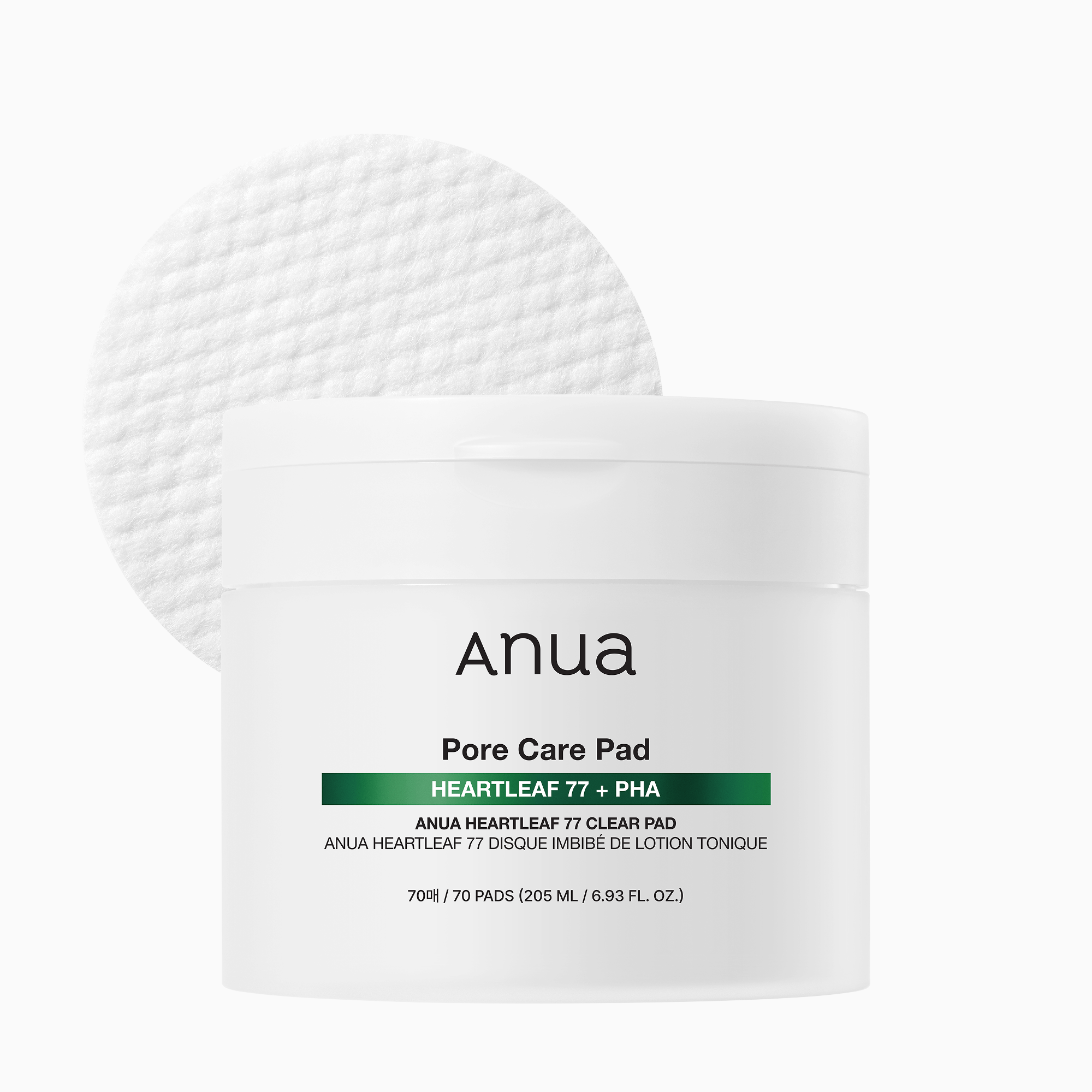 Anua US Toner 160 ml / 70ea Heartleaf 77 Toner Pad