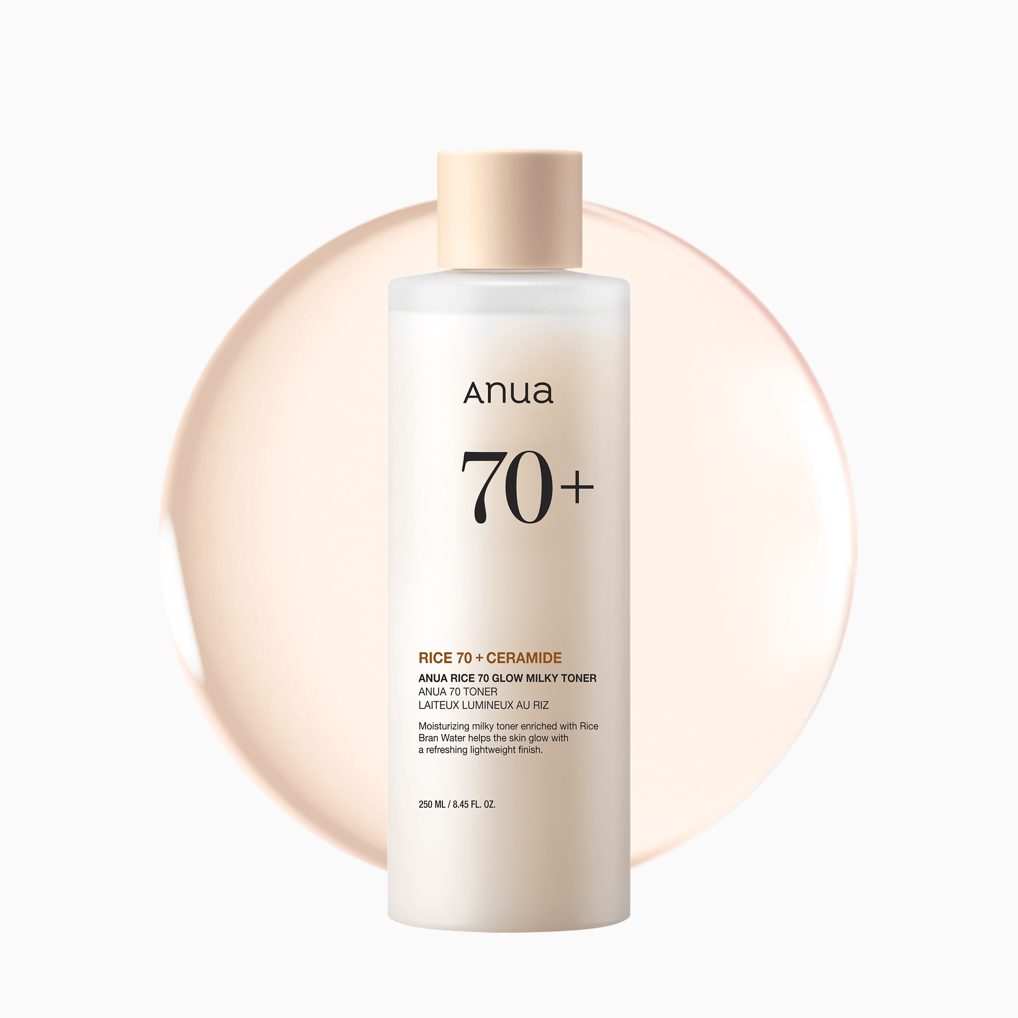 Anua US Toner 250ml Rice 70 Glow Milky Toner