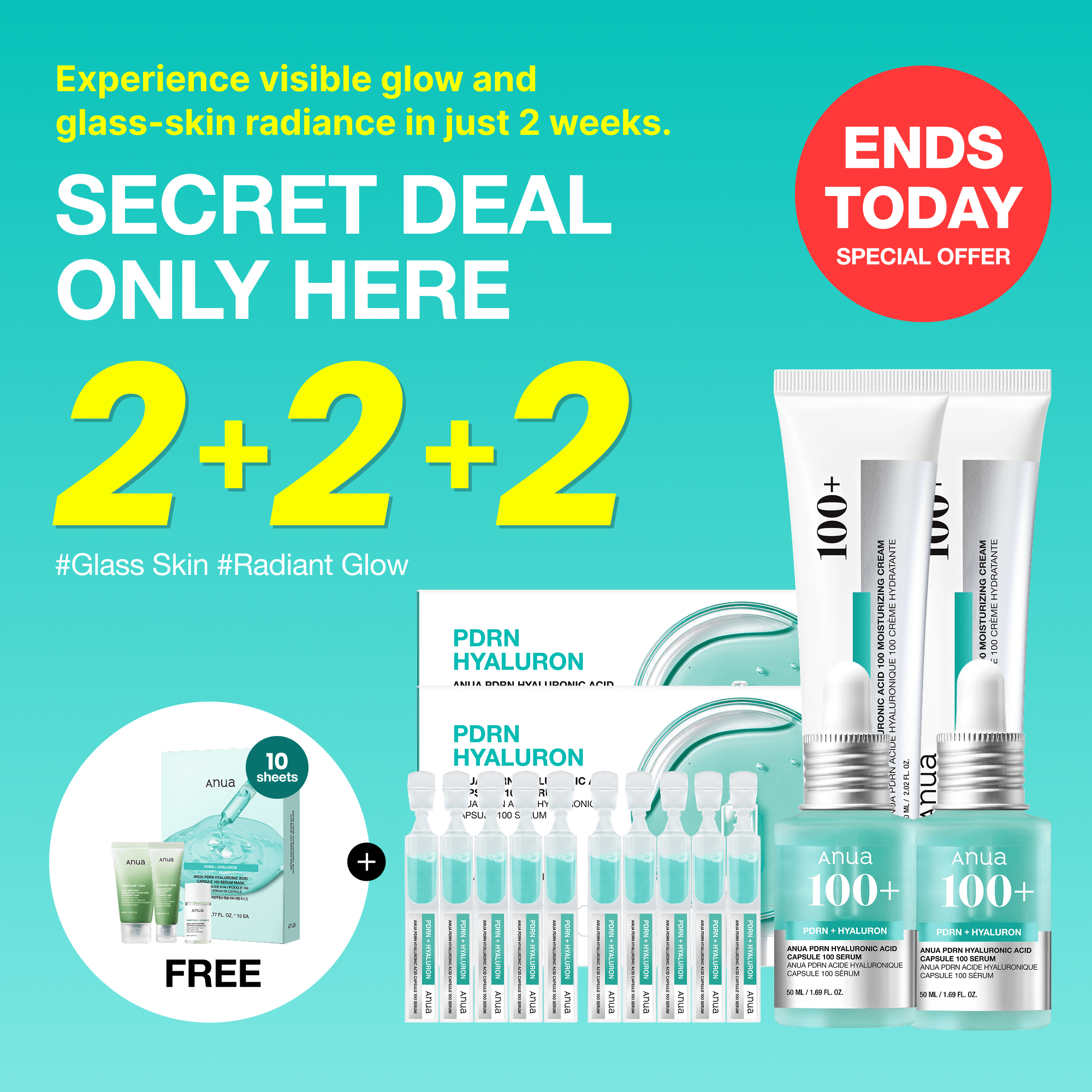 Hidden Bundle Glass Skin Glow Set [Secret Offer] Glass Skin Glow Set