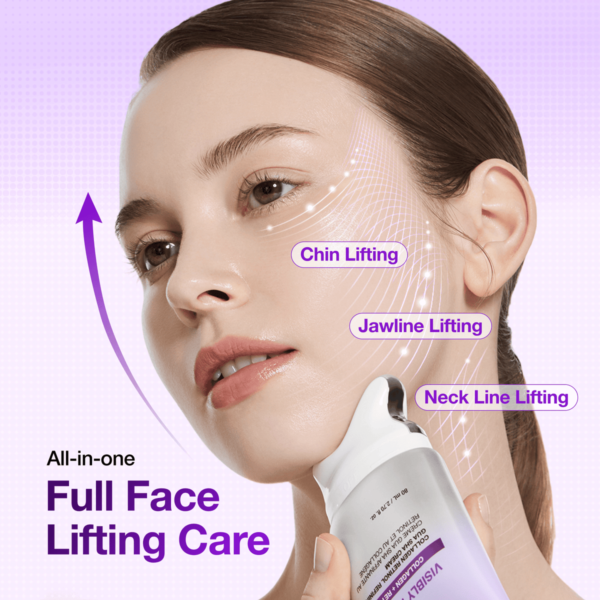 Hidden Moisturizer [TikTok Viral] Collagen Retinol Refining Gua Sha Cream