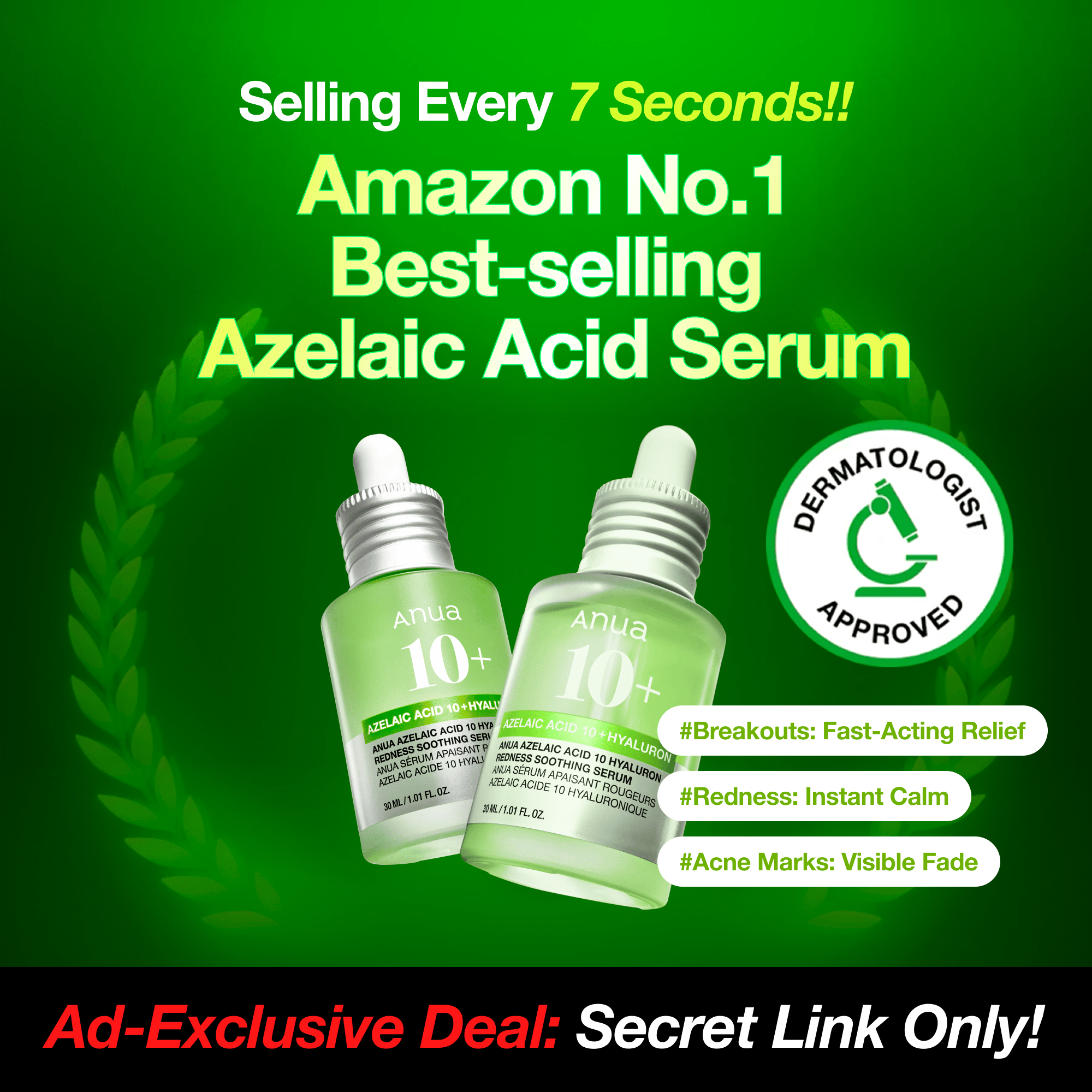 Hidden [Secret Deal] Azelaic Acid Redness Soothing Serum